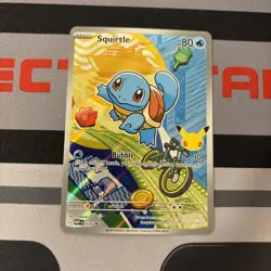 Pokemon Squirtle MEP 039 Holo First Partner Illustration Promo Near Mint - Image 1