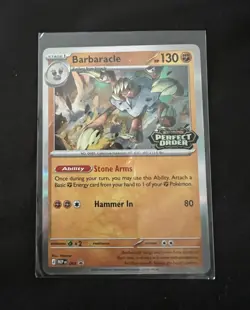The Pokemon Company Barbaracle 065 MEP Promo Stamped Holo Stage 1 130 HP ENG - Image 1