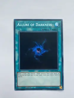 Yugioh RA03-EN055 Allure Of Darkness - Secret Rare - Image 1