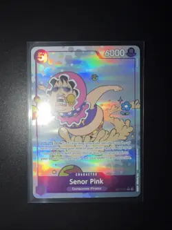 ONE PIECE Senor Pink (Alt Art) OP10-067 R Royal Blood - Image 1