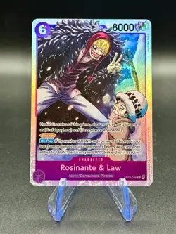 Rosinate & Law (EB04-038) SR | One Piece The Azure Sea's Seven | NM Holo - Image 1