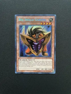 Yugioh Big Shield Gardna LCYW-EN032 Secret Rare Card Near Mint - Image 1