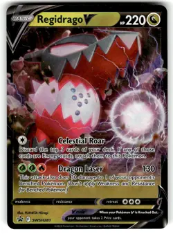 Regidrago V - Promo SWSH: Sword & Shield Promo Cards SWSH281 NM - Image 1