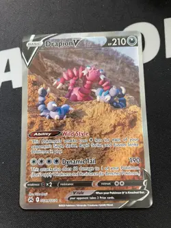 Pokemon Crown Zenith Drapion V GG49/GG70 Full Art Alt Art Galarian Gallery - Image 1