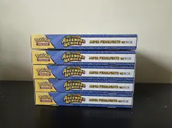5x Pokemon Mega Feraligatr ex Box Bundle Sealed TCG Collection - Image 2
