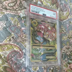 Pokemon 2016 Evolutions M Venusaur EX 100/108 Full Art Holo PSA 9 EN - Image 2
