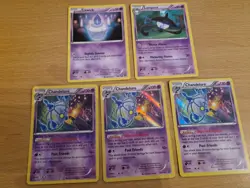Pokemon TCG XY Steam Siege Chandelure Holo Reverse Holo bundle - Image 1