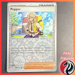 Pepper 186/197 OBF 🟢NM 🇩🇪Deutsch ✨Reverse Pokemon Obsidianflammen - Image 1