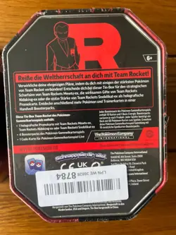 GERMAN Pokemon TCG Team Rocket's Mewtu Ex Tins - Destined Rivals New Sealed x2 - Image 3