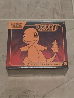 DING CORNER Brand NEW SEALED Pokemon S&V Scarlet & Violet Obsidian Flames ETB - Image 1
