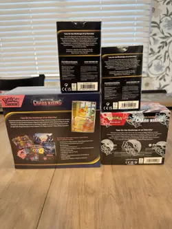 Pokemon Chaos Rising - Elite Trainer Box x1, Booster Box x1 & Booster Bundle x2 - Image 3