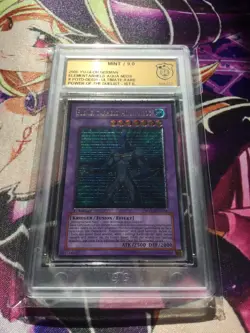 Yu-Gi-Oh! Elementarheld Aqua Neos POTD-DE031 1.Auflage Ultimate Rare GSG 9,0 PSA - Image 1