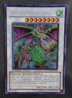 Dragunity Knight - Barcha - 1st Edition (Secret Rare) - HA04-EN059 - Yu-Gi-Oh - Image 1