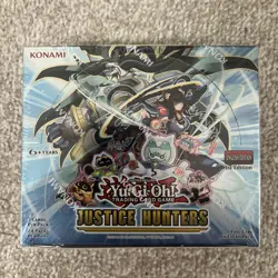 Yu-Gi-Oh! / Justice Hunters / Booster Box / 24x Packs / 1st Edition - Image 1