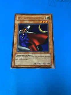 YUGIOH Rare White Magical Hat MRD-016 - Image 1