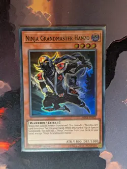 Yugioh - Ninja Grandmaster Hanzo - SHVA-EN022 - Super Rare - Image 1