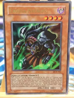 Exodia Necross DCR-020 Ultra Rare EN Poor YUGIOH - Image 1