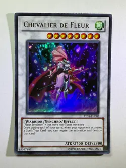 Chevalier de Fluer TF05-EN002 Ultra Rare UNL Edition YuGiOh Card LP - Image 1