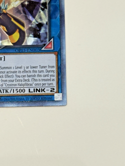 Yu-Gi-Oh! Crystron Halqifibrax OP15-EN003 Ultimate Rare, Unlimited, NM, English - Image 5