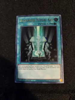 YuGiOh Advanced Ritual Art GFP2-EN153 Ultra Rare NM 1st edition - Image 1