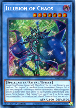 Illusion of Chaos - RA02-EN020 - Secret Rare - 1st Edition - Yugioh - Image 1