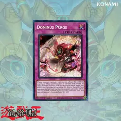 Dominus Purge INFO-EN078 SR M/NM 1st Edition NEVER PLAYED Yu-Gi-Oh! - Image 1