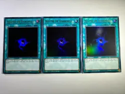 3 x Allure of Darkness RA03-EN055 Ultra Rare 1st Edition YuGiOh Playset - Image 1