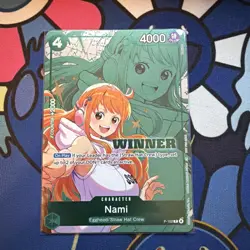 Nami Winner Pack 2026 Vol. 2 One Piece Promo P-102 - Image 1
