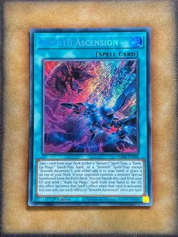 Yugioh Seventh Ascension RA04-EN098 Secret Rare 1st Ed NM - Image 1