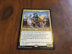 Admiral Beckett Brass MTG Magic the gathering card - Image 3