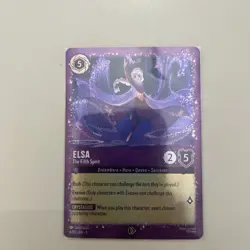 Elsa - The Fifth Spirit 6 Disney Lorcana Promo Cards Holo - Image 1