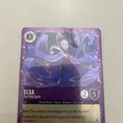 Elsa - The Fifth Spirit 6 Disney Lorcana Promo Cards Holo - Image 2