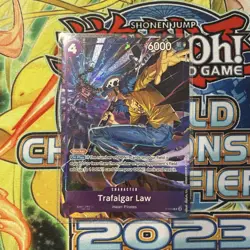 Trafalgar Law P-093 Illustration Box Promo - One Piece Card Game English NM - Image 1