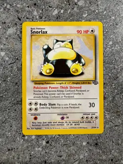 Pokemon TCG Cards Snorlax 27/64 Jungle Rare NM - Image 1