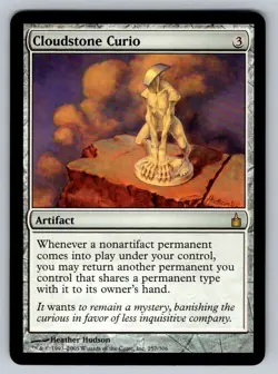 Magic the Gathering Ravnica Cloudstone Curio Regular Rare 257/306 - NM+ - Image 1