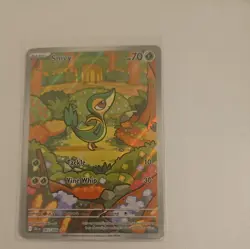 Snivy 87/86 Pokemon TCG Black Bolt NM - Image 1
