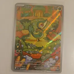 Snivy 87/86 Pokemon TCG Black Bolt NM - Image 4