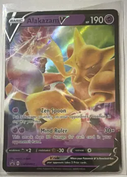 The Pokemon Company Alakazam V SWSH083 Sword & Shield Promo Holo 190HP English - Image 1