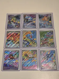 Pokemon First Partner Illustration Collection Series 1 Complete Set Near Mint - Image 1