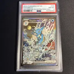 PSA 8 Kingdra EX 131 Svp Promo Shrouded Fable Special Illustration POKEMON - Image 1