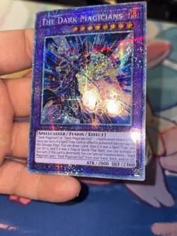 The Dark Magicians (Starlight Rare) BACH-EN100 Battle of Chaos 1st Edition - Image 2
