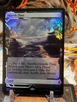 MTG | Marsh Flats (Expeditions) [Zendikar Rising Expeditions] ✨FOIL✨ - Image 1