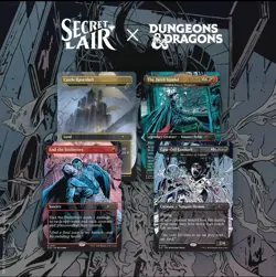 MTG Secret Lair x Dungeons & Dragons®: Strahd's Descent Non Foil IN HAND - Image 1