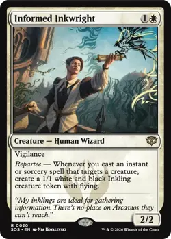 MtG Informed Inkwright R 0020 Secrets of Strixhaven Regular Rare - Image 1