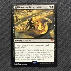 Decorum Dissertation Secrets of Strixhaven Regular - Image 1