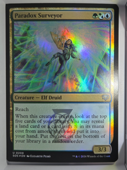 Paradox Surveyor (Foil) - U208 - MTG - Secrets of Strixhaven (SOS) - Image 1