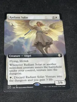 MTG Radiant Solar Commander: Adventures in the Forgotten Realms 278 Regular NM/M - Image 1