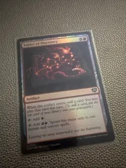 Foil Tablet of Discovery - 132 - NM - Secrets of Strixhaven - Image 1