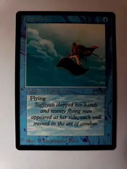 4xFlying Men - Arabian Night's - Magic the Gathering - Christopher Rush Art - Image 2