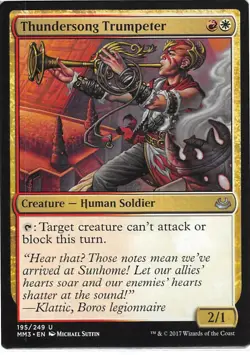 Thundersong Trumpeter *PLAYSET* Magic MtG x4 Modern Masters 2017 - Image 1